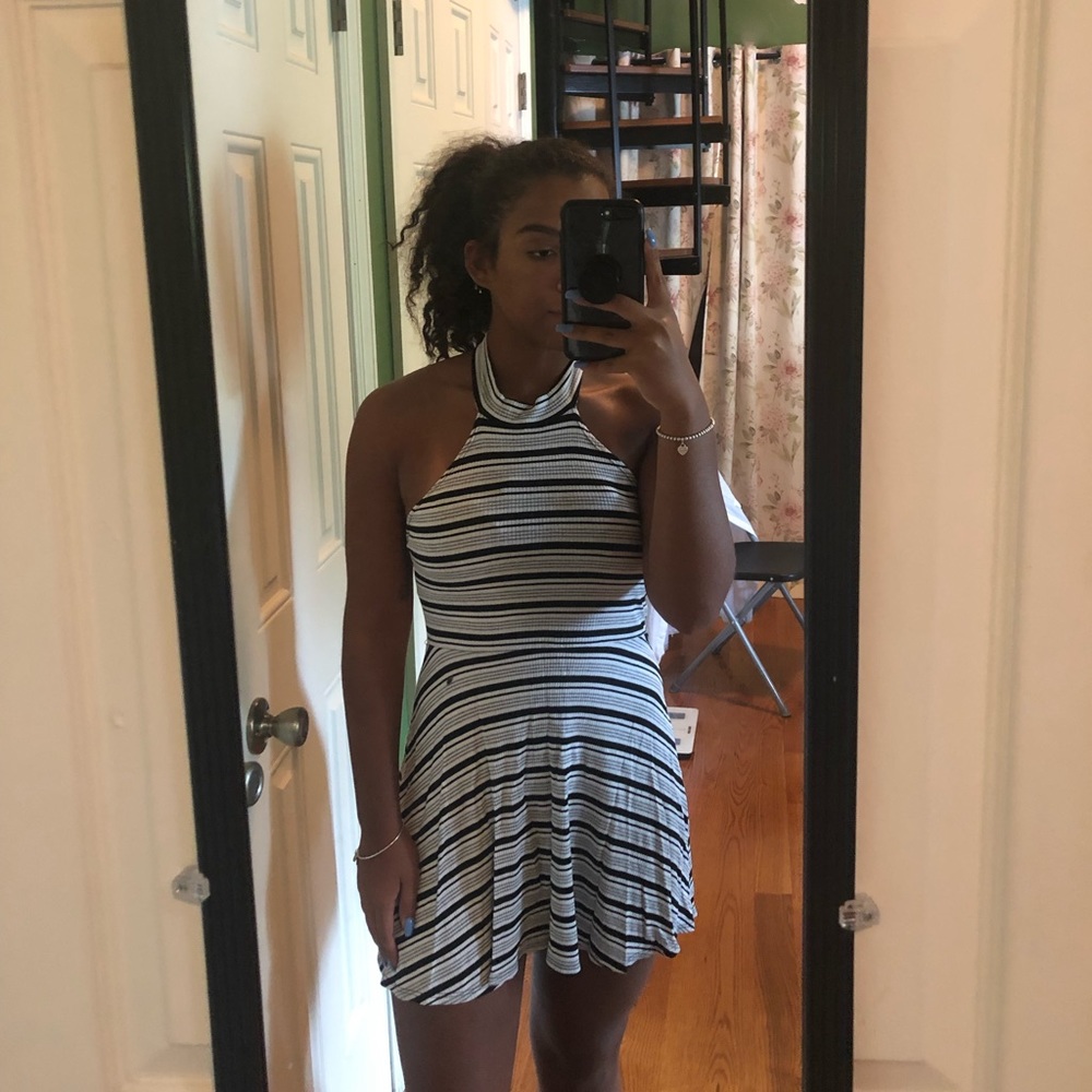 PacSun halter top backless dress